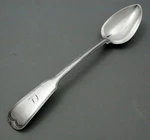 American Coin Silver Stuffing Spoon By Edward Rockwell New York C1805. Fixed Price $625.00.