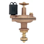 Brass Automatic Irrigation Converter For Manual Valves With Solenoid. Fixed Price $70.49.