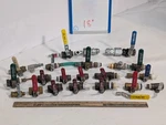 Lot 18+ Grinnell 37001/37005 & Legend 1001/LDR Brass Ball Valves, 600 Wog. Fixed Price $99.99.