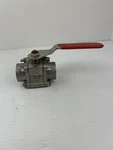 Worcester 14466TSWR3 Ball Valve With Handle 316 CF8M 400F 1000CWP. Fixed Price $150.00.