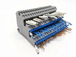 Woertz 30400 Terminal Block Grey Lot Of 20. Fixed Price $44.99.