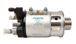 Festo DCL-75-12.45-P-A Compact Air Cylinder Module Working Surplus. Fixed Price $510.24.