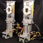(lot Of 2) Salina Vortex Corp FA03-MG-H13-P Stainless Gate Valve. Fixed Price $1499.99.
