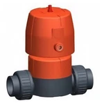 Georg Fischer 1-1/2 Pvc Diaphram Valve Actuator 161614616. Fixed Price $250.00.