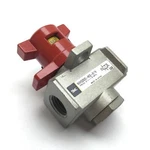 Smc NVHS2500-N02-X116 Pneumatic Lock-out Valve, 1/4" 1/8" Npt, 0.1-1.0MPA. Fixed Price $20.00.