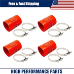 4PCS 7715-0002 Silicone Red Hump Hose Charge Air Cooler W/clamps 4" X 6" Inch. Fixed Price $44.59.
