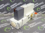 Used Smc VQ4100-5B Solenoid Valve With Manifold 0.15 1.0 Mpa. Fixed Price $150.00.