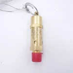 Kingston 112CSS Asme Brass Safety Valve Stainless Steel Ball 1/4" Npt 110 Psi. Fixed Price $20.45.