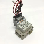 Smc SYJ3140-5MOZ (X4) 5-PORT Base Mounted Solenoid Valves On Manifold 24VDC Coil. Fixed Price $70.00.