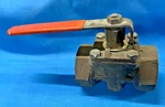 Crane Gem 2180 Brass Ball Valve Size: 1-1/4". Fixed Price $15.00.