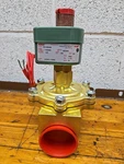 New Asco 8210B059 120V Ac 1-1/2 Brass General Service Solenoid Valve. Fixed Price $449.00.