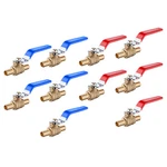 Efield 10 Pcs 1/2" Pex Full Port Shut Off Ball Valve Hot &cold, No Lead Brass. Fixed Price $31.99.