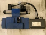 Rexroth R901378319 Hydraulic Pilot Operated Proportional Directional Servo Valve. Fixed Price $2750.00.