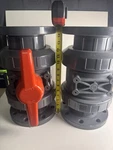 FNW340NAFEP Inch Pvc Epdm Flange T/u Bv Ball Valve S+h. Fixed Price $199.99.