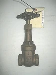 Lunkenheimer 1" Gate Valve 150# Threaded Bronze Fig 2127S/2151S. Fixed Price $25.00.