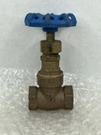 3/8" Brass Gate Valve, 200 Wog, Female/female Npt, 125 *lot Of (3) Valves*. Fixed Price $45.00.