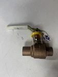 1/4 Solder Milwaukee Ultra-pure Brass Ball Valve, 600 Wog UBPA-450XH-114. Fixed Price $49.99.