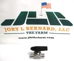 Whitey , SS-42VF2 Sst Vented Ball Valve 1/8" Fnpt Clean Used. Fixed Price $36.00.