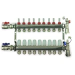 9 Loop Radiant Pex Plumbing Manifold - 1" 304 Stainless Steel Floor Heating. Fixed Price $262.45.