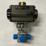Inline Air-operated 1/2 316 Stainless Steel Ball Valve With Positioner. Fixed Price $300.00.