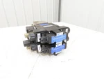 Yuken Hydraulic Directional Solenoid 2 Valve Manifold W/flow Control & Check. Fixed Price $199.99.