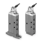 Parker 410811000 Manual Air Control Valve, 4-WAY, 1/8IN Npt. Fixed Price $167.99.