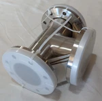 T-0450S TEE,SS,3.38"A,2.5"OD,4.5" Flange,uhv Fitting Kurt Lesker. Fixed Price $245.00.