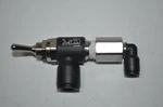 New Legris Manual Operated Venting Valve 1/4" Npt 3/8" Tube - Modifed 7806 60 14. Fixed Price $40.66.
