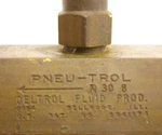 Deltrol Pneu-trol Needle Valve 30 B. Fixed Price $7.00.