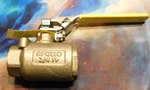 New Apollo Valves 77-104-46 3/4" Bronze Latch-lock Lever Line Ball. Fixed Price $59.95.