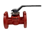 Durco Plug Valve 3/4" Class 300 Rf Flanged End, Full Port, Lever Operated. Fixed Price $157.71.