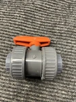 Gf Piping Systems 161375003 3/4" Socket Pvc Ball Valve Inline True Union No Box. Fixed Price $16.50.