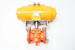 Xomox 061 Hytork XL0281U-S80-SCW-Y00 Pneumatic Iron Flanged Plug Valve 1IN 150. Fixed Price $347.85.