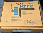 New Box Of 10 Fnw 3/4" Brass Ball Valve 2-PIECE Sweat Full Port 600 Wog. Fixed Price $97.99.