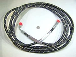 XM1117 Cadillac Gage 135292-2 New Fuel Return Hose Assy 67-1/4" 3/16" Id Jic. Fixed Price $333.63.
