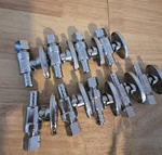 Zurn QQTV60SGX Pex Straight Chrome Stop Valve 1/2" Barb 3/8" Od Comp 9 Pack. Fixed Price $28.00.