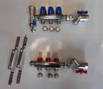 3 Loop Pexworx Stainless Steel Radiant Heat Manifold For 1/2" Pex-al-pex. Fixed Price $191.10.