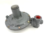 New Fisher Controls Y600A-153 Pressure Reducing Regulator 1/2" Out 15" No Box. Fixed Price $270.00.