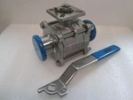 Dixon, 2"-CF8M, 100 Wog, Gate Valve, Sanitary Fitting, New. Fixed Price $65.00.