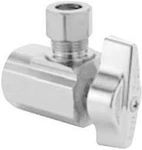 Tands BKTR17XC Brasscraft Angle Stop 1/4 Turn 1/2 Fip 3/8 Od Lead Free. Fixed Price $30.93.