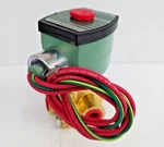 New Asco 1/4" Npt Red-hat Solenoid Valve 3-WAY 120 Vac 8342G001. Fixed Price $139.99.
