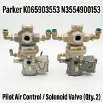 Parker K065903553/N3554900153 Pilot Air Control Valve/solenoid Qty 2. Fixed Price $125.99.