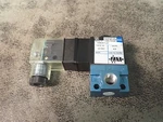 New Mac 116B-611JD 24VDC 3 Way Single Solenoid Pneumatic Air Valve (BN402). Fixed Price $94.99.