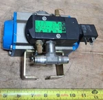 Valbia Rotary Actuator Mod 63 Set 05 80SR0012 W/ Asco G551A00M0 24VDC Valve. Fixed Price $99.97.