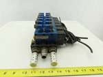 Rexroth PW67697-5C Pneumatic Valves 24VDC Coil Manifold Assembly W/silencers. Fixed Price $68.99.