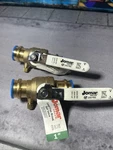 1" Jomar Brass Ball With Ends, Lead Free, Propress 2 Valves Bleeder. Fixed Price $80.00.