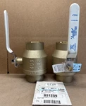Apollo 94ALF-200-01A 3 Ball Valve Full Port Solder End 400 Cwp Lead-free LOT/2. Fixed Price $249.00.