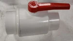 Everflow 260S600 6" Pvc Solvent Ball Valve White 150 Psi 73DEG. F.. Fixed Price $199.99.