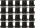 Loc-line Black 1/4" End Cap 3 Packs Of 20. Fixed Price $53.04.