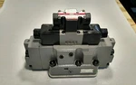 Toyooki Kogyo Solenoid Direct Valve HDD3C-3W-BGA-1-06A-WYA1 W/ Other Parts Auc. Fixed Price $84.60.